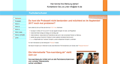 Desktop Screenshot of fos-nuernberg.de